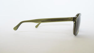 Men's Designer Eyewear | Selima Optique Money 2 Sunglasses | Olive Crystal | Pengallan
