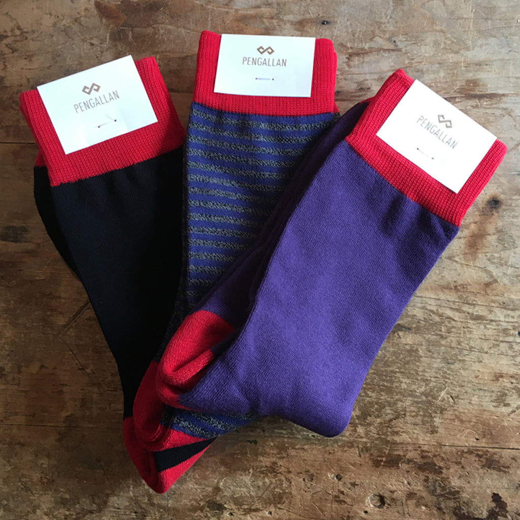 Men's Socks | Serious Socks 3-Pack | Pengallan Men's Socks | Serious Socks 3-Pack | Pengallan