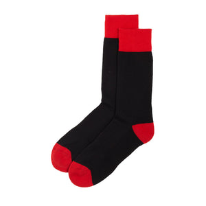 Men’s Socks | Black Solid Serious Socks | Pengallan
