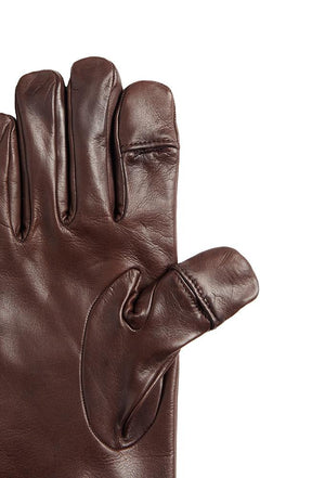 Men’s Leather Gloves | Brown Italian Leather Genius Gloves | Pengallan