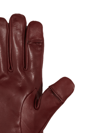 Men’s Leather Gloves | Ox Blood Italian Leather Genius Gloves | Pengallan