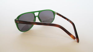 Men 's Designer Eyewear | Selima Optique Money 2 Sunglasses | Emerald Tortoise | Pengallan