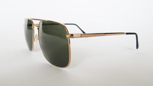 Men's Designer Eyewear | Selima Optique Robert Sunglasses | Gold/Green | Pengallan