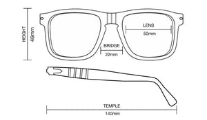 Men's Vintage & Designer Eyewear | Persol Vintage Ratti 69269 A Sunglasses Fit | Tortoise | Pengallan