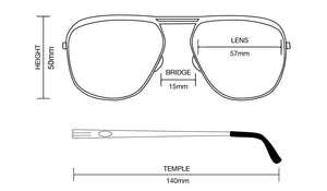 Men's Designer Eyewear | Selima Optique Corto Sunglasses Fit | Gold/Pink | Pengallan