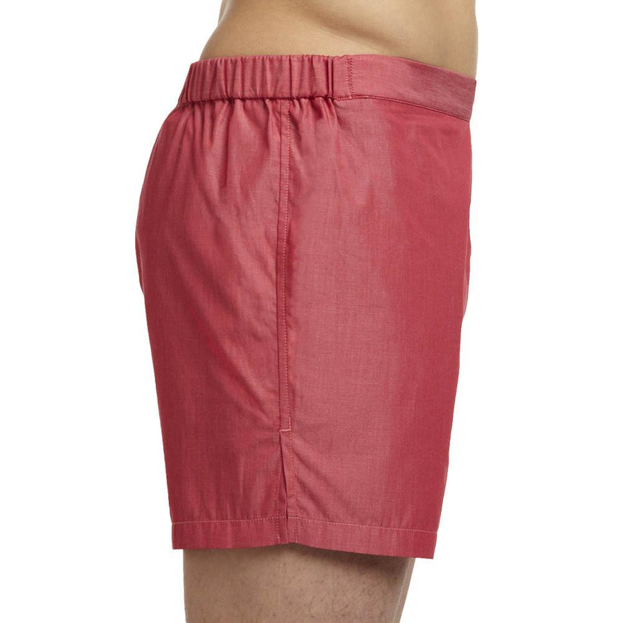 Men’s Designer Underwear | Slim-Fit Boxers Red Solid | Pengallan