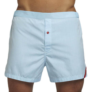 Men’s Designer Underwear | Slim-Fit Boxers Turquoise Solid | Pengallan